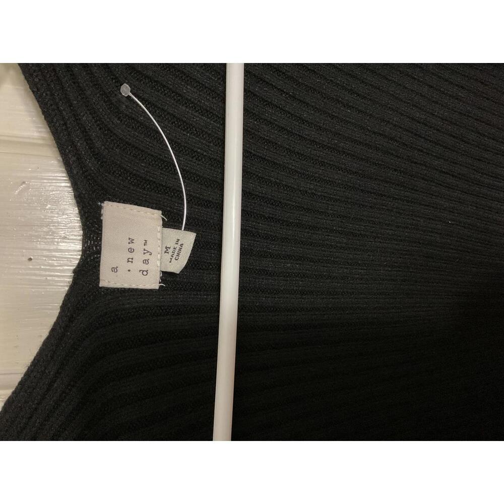a new day black shrug cardigan long sleeve sweater Medium - Picture 3 of 7